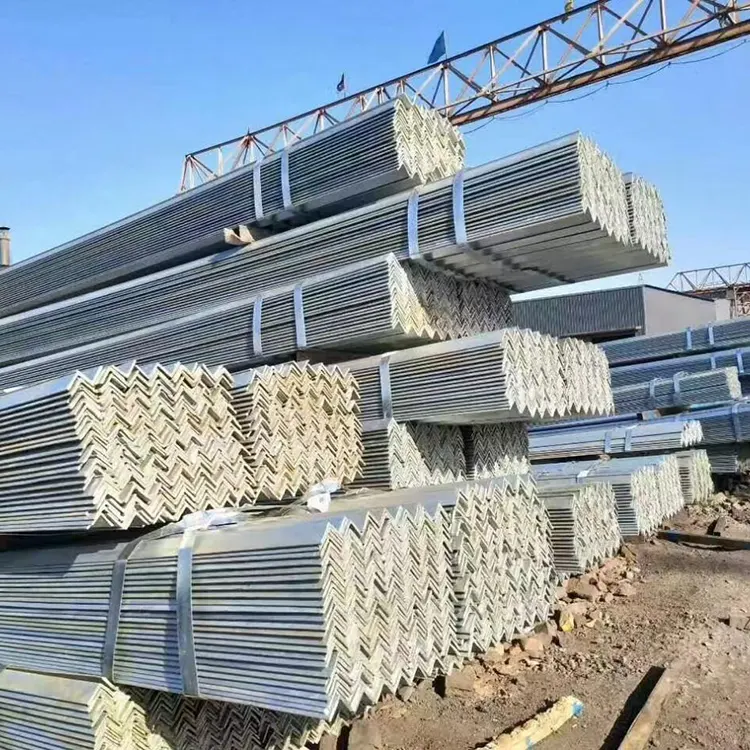 Hot dip Galvanized Equal Angle Steel